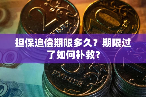 济南担保追偿期限多久？期限过了如何补救？