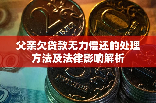 济南父亲欠贷款无力偿还的处理方法及法律影响解析