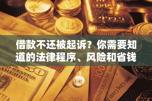 济南借款不还被起诉？你需要知道的法律程序、风险和省钱技巧