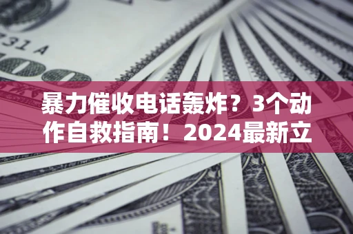 济南暴力催收电话轰炸？3个动作自救指南！2024最新立案标准全解析